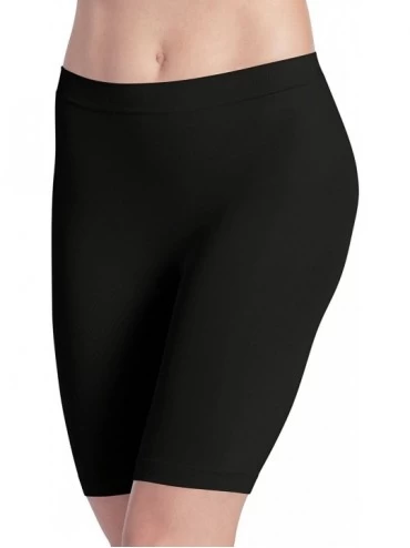 Panties Women's SkimmiesÂ Slipshort Light Boy Shorts - Black - C812NTFYQ0W $38.19