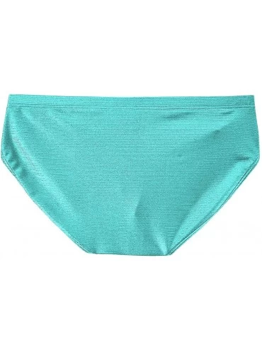 Boxer Briefs Men's Underwear Boxer Briefs Low Rise Bulge Pouch Silk Tagless Soft Pack - Bgreen 1 Pack - CH18AK5276Z $11.73