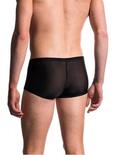Boxer Briefs Mens Bungee Pants M101 Underwear Trunks - Black - CA111VR4TRX $36.95