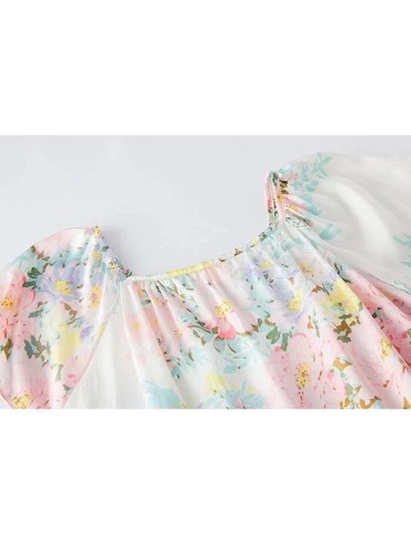 Nightgowns & Sleepshirts 100% Pure Mulberry Silk Nightgown Classic Nightwear Sleepwear - 3 - C612E5KOTGD $42.39