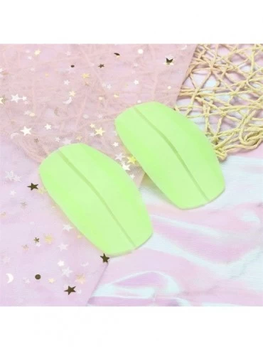 Accessories 4 Pair Silicone Non Slip Shoulder Pads Bra Strap Cushion Pain Relief Comfort (F) - F - CT18YG4RTCZ $8.87