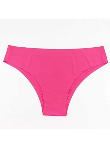 Panties Sexy Seamless Underwear Invisible Bikini No Show Women Panties 6 Pack - A - C718YGEZ3DZ $17.07