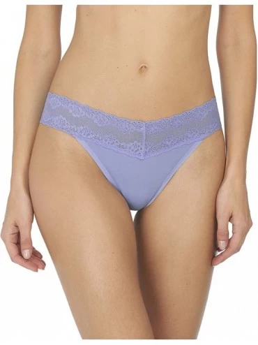 Panties Women's Bliss Perfection Thong - Boat Blue - C418AL45QR3 $11.28