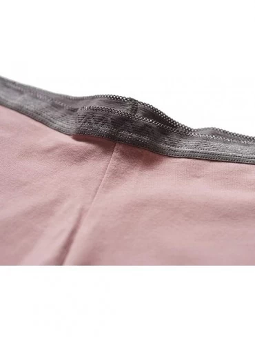 Thermal Underwear Women's Exposed Waistband Thermal Underwear Set Cotton Long Johns Set Base Layer Tagless Top & Bottom - Dar...