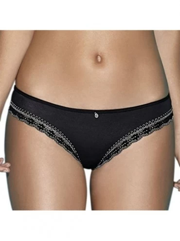 Panties Sexy Thong Panty Underwear Lingiere - Women's Underwear - Midnight Black - C612G5194FB $23.54