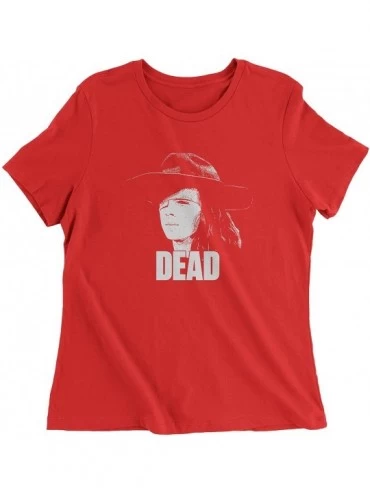 Camisoles & Tanks Carl Dead Womens T-Shirt - Red - CK180SO8AXA $35.88