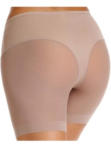Shapewear Anti Chafing Shorts for Women High Waist Smooth Slip Short Panties Mesh Skimmies Under Dress - Beige - C418WM9XT6W ...