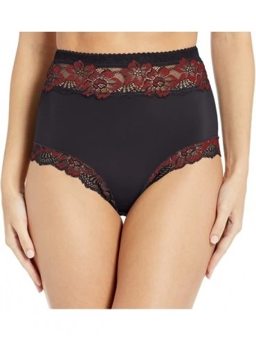 Panties Women's - Black/Red - CW18M9Z9GZC $21.26