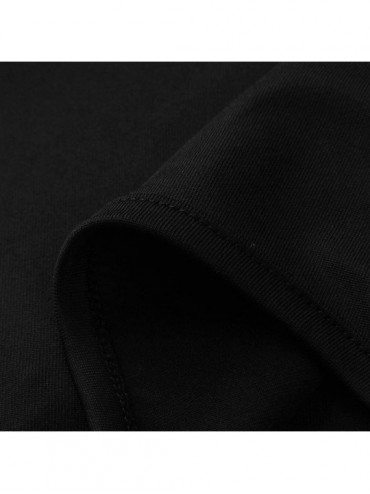 Thermal Underwear Casual Women Solid Sleeveless Short Playsuit Romper Sports Pants Yoga Clothing - Black - C31908N9L6K $39.34