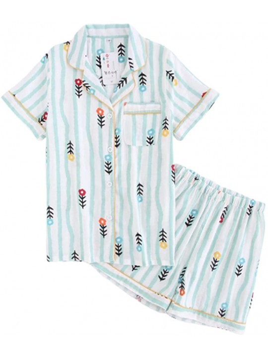 Women Pastel Cute Rabbit Sleepwear Shirt and Short Kawaii Pajama Set ...