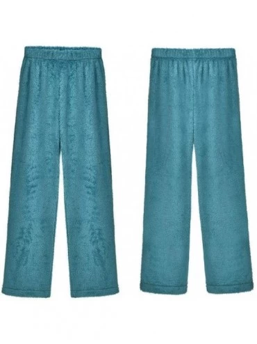 Bottoms 1PC Womens Cozy Fuzzy Fleece Pajama Pants Winter Warm Cozy Plush Lounge Holiday Sleepwear - 2 - C418N03QN8W $24.55