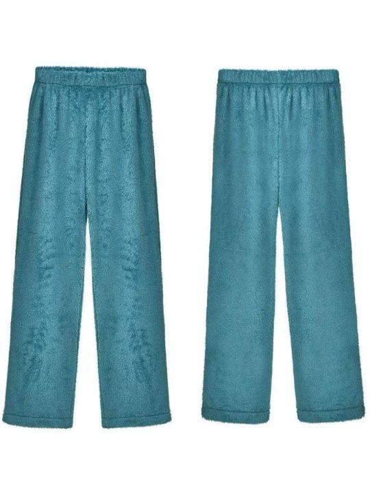 Bottoms 1PC Womens Cozy Fuzzy Fleece Pajama Pants Winter Warm Cozy Plush Lounge Holiday Sleepwear - 2 - C418N03QN8W $16.82