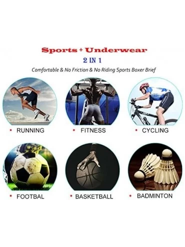 Briefs Men's Underwear Briefs Sports Performance Briefs Mesh Active Underwear Quick Dry Briefs Flyless Brief - 2 Packs-blue -...