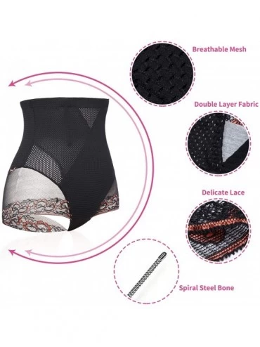 Shapewear Seamless Hi-Waist Body Shaper Tummy Control Panties Girdle Panty Slimming Underwear Butt Lifter Shapewear - 1black(...