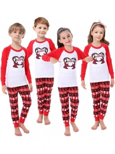Sets Matching Family Christmas Pajamas Boys Girls Deer Pjs Women Men Pyjamas Mum Me Clothes - Matching-christmas-handmade-dee...