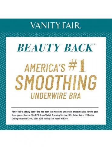 Bras Women's Beauty Back Smoothing Underwire Bra - Full Figure - Ivory - CH11VO8APWV $32.47