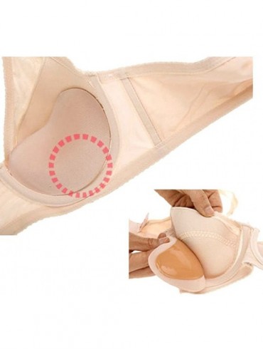 Accessories Magic Reusable Bra Inserts Breast Enhancer Shaper Push up Bra Pads for Swimsuits Bikini Top - A-skin - CY184G6NRT...