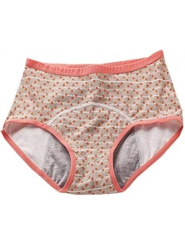 Panties Teens Cotton Menstrual Period Panties Girls Heavy Flow Leak Proof Hipster Underwear Women Postpartum Briefs 3 Pack - ...