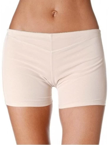 Shapewear Women's Body Shaper Butt Lifter Tummy Control Trimmer Boy Shorts Enhancer Panties High Waist Shapewear - Beige - CP...