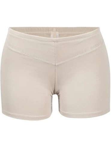 Shapewear Women's Body Shaper Butt Lifter Tummy Control Trimmer Boy Shorts Enhancer Panties High Waist Shapewear - Beige - CP...