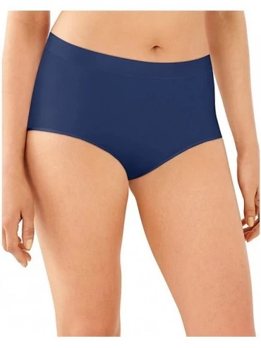 Panties Women's One Smooth U All Over Smoothing Brief Panty - In the Navy - CI12OBRI7WQ $27.08