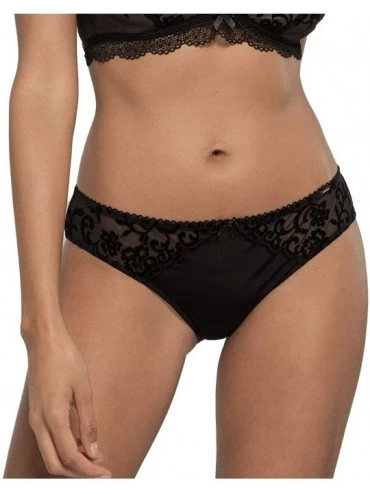 Panties Marnie Brazilian Panty (D01416P) - Black - CG18WNO9K82 $22.14