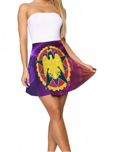 Slips United States Army National Guard Women's Attractive Mini Skirt Slim Fit Short Umbrella Skirt - CO19D0SW0M3 $31.73