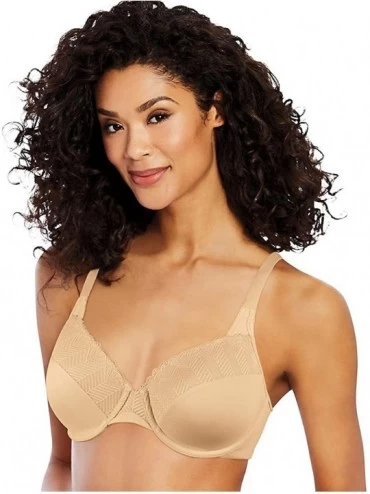 Bras Passion for Smoothing & Light Lift Underwire Bra - Latte Lift Lace - CY182YS4LG4 $56.08