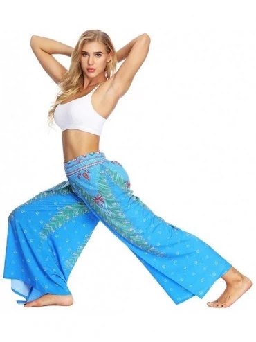 Panties Womens Casual Summer Jogging Pants Loose Yoga Trousers Baggy Sports Boho Aladdin Yoga Jumpsuit Harem Work Out - Light...