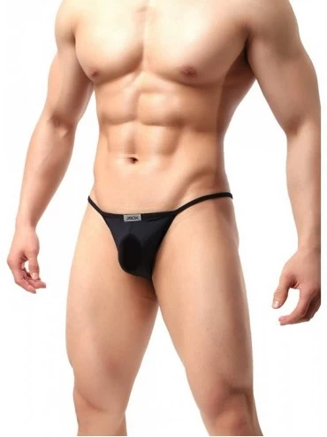 Bikinis Surprisingly Resilient Mini Bikini Underwear Sexy Man- Transparent- Colorful 30-55 - Modal - Pure Black - C618LG97INI...