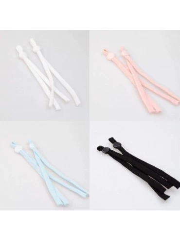 Accessories 100PCS Elastic Mask Strap Band Cord with Adjustable Buckle Stretchy Earloop String (White) - White - CK19DW7QHY8 ...