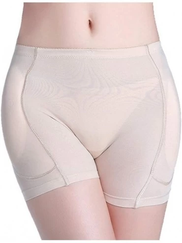 Shapewear Women's Butt Lifter with 4pcs Sponge Pads Control Pants Shapewear High Waist Padded Body Shaper - 02skin - CC193OKT...