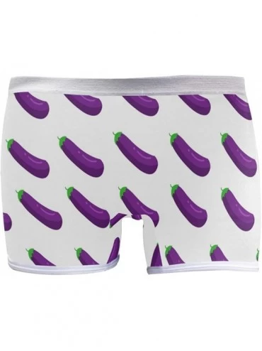 Panties Women's Boyshort Panties Navajo Abstract Aztec Soft Underwear Boxer Briefs - Little Eggplant - CR1920ERT99 $34.75