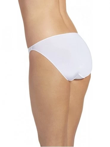 Panties Women's Underwear No Panty Line Promise Tactel String Bikini - White - CO1111AD9ST $11.38