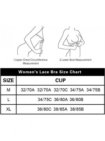 Bras Women Lace Bra Wirefree Seamless Comfort Breathable Elegant Everyday Bra Plus Size - Nude - C518WKC0MN7 $13.86