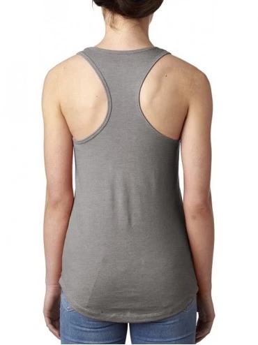 Camisoles & Tanks She Persisted Bold Womens Racerback Tank Top - Heather Grey - C717Z4LZNTD $15.50