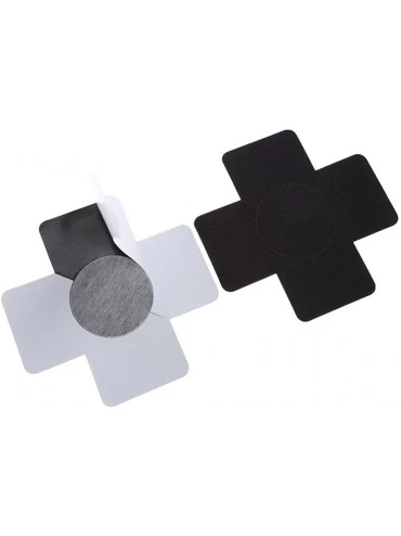 Accessories Black 5/10 Pairs Assorted Self Adhesive Pasties Disposable Breast Petals - 10pairs - CA124PT0BSJ $13.49