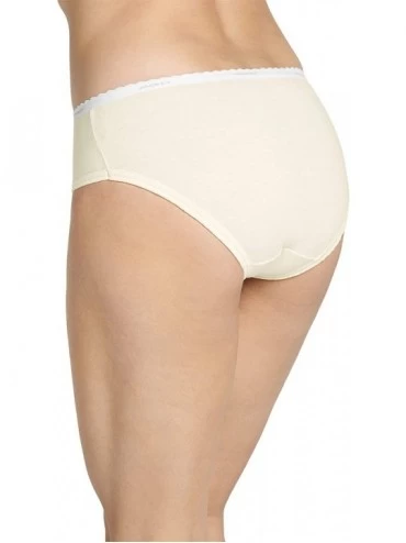 Panties Women's Underwear Classic Hipster - 3 Pack - Ivory - CR11GP2DE2F $28.11