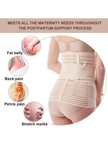 Shapewear 3 in 1 Postpartum Belt After Birth Belly Wrap Band Recovery Belly/Waist/Pelvis Support C Section Postnatal Girdle S...