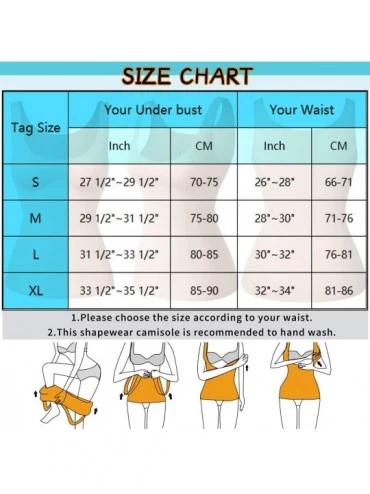Shapewear Women Seamless Shapewear Camisole Tummy Control Cami Shaper Slimmer Everyday Comfort Tank Top Shaper - Beige - CP19...
