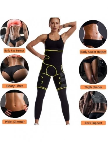 Shapewear Waist and Thigh Trainer for Women- 3 in 1 Waist Trainer Thigh Trimmer Butt Lifter Adjustable Body Shaper Weight Los...