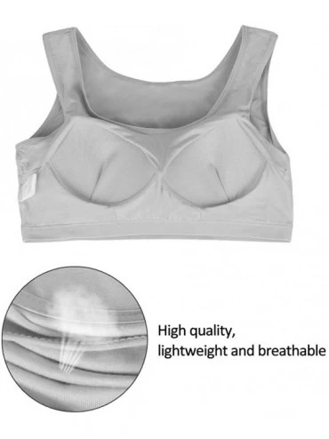 Camisoles & Tanks Mini Camisole Bra Padded Wireless Bra- Sports Tank Top Built-in Shelf Seamless cami- Wide Band Strap for Wo...