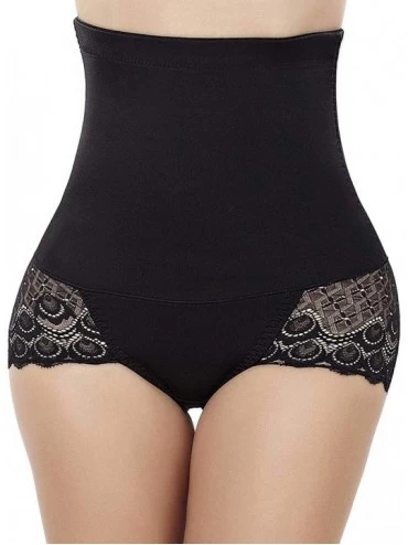 Shapewear Women's Butt Lifter Body Shaper Tummy Control Panties Underwear - Black (High Waist Panty) - CW122PEKB95 $24.26