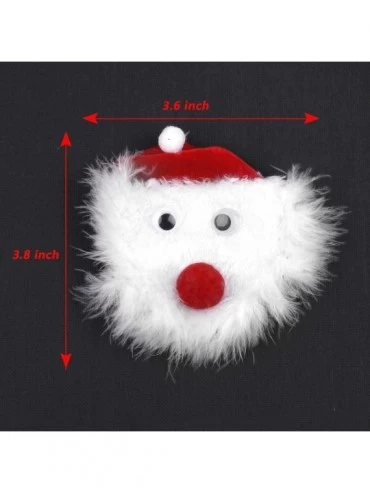 Accessories Christmas Pasties Nipple Sticker Santa Claus Pasties Reusable Adhesive Nipple Covers - White & Red - CO18LMX0HDX ...