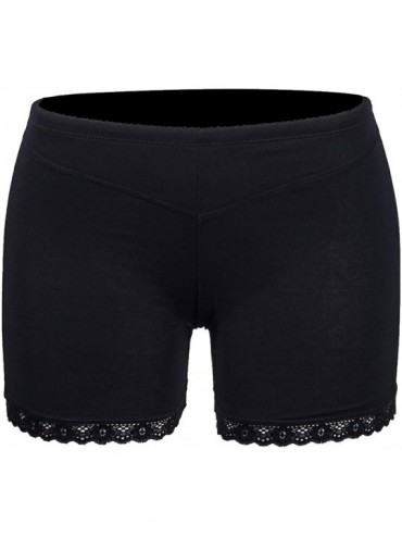 Shapewear Women Seamless Butt Lifter Body Shaper Tummy Control Lace Panties Enhancer Underwear - Black With Lace - CX18IK567Q...