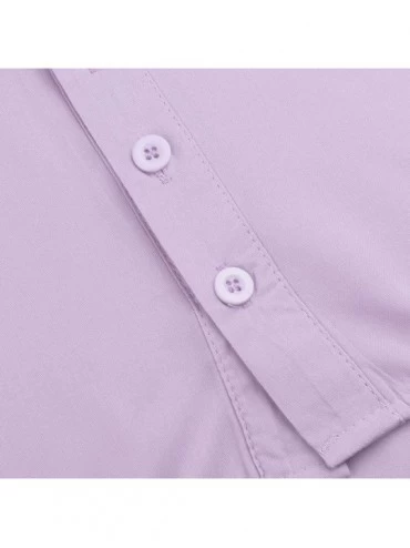Shapewear Womens Tops-Woman Plus Size Tops Shirt Women Button Short Sleeve Fashoin Hot Drill Blouse S-5XL - A-pink - CC18SMLX...