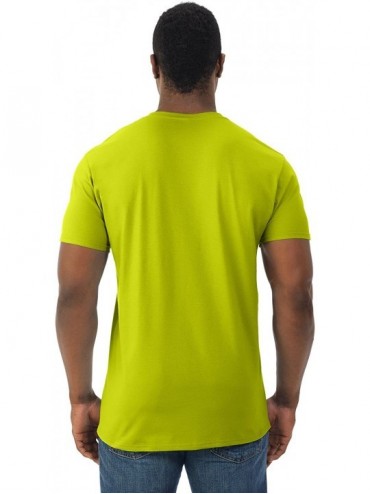Undershirts Adult 4.7 oz. Sofspun Jersey Crew T-Shirt-Cool Mint-S - C612NB4DN1G $23.12