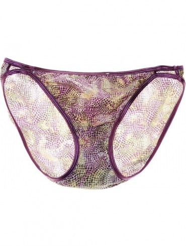 Panties Set of 3 18108 Body Shine Illumination String Bikini Size 5 - C011ZAIDB27 $43.25