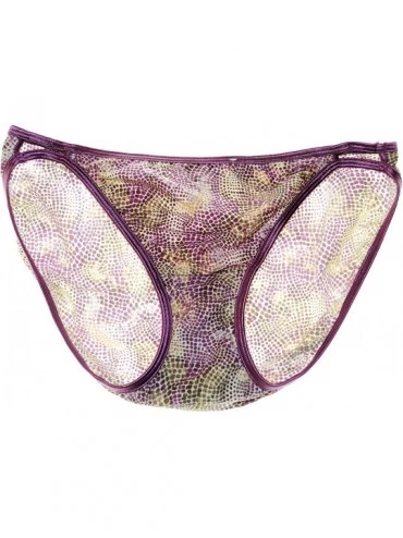 Panties Set of 3 18108 Body Shine Illumination String Bikini Size 5 - C011ZAIDB27 $40.58