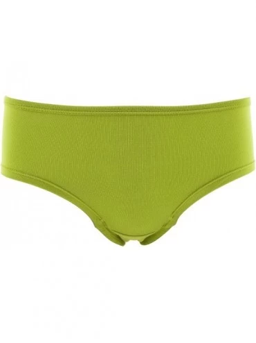 Panties Bamboo Women's Solid Classic Brief - Meadow - CH192T8MT9A $22.01